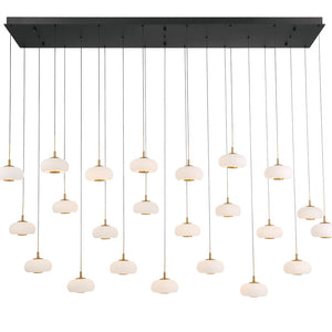 Adelfia Rectangular LED Chandelier