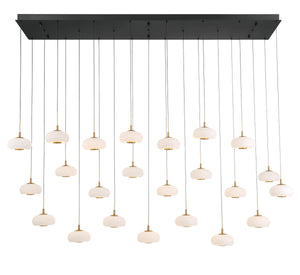 Adelfia Rectangular LED Chandelier