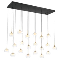 Manarola Rectangular LED Chandelier