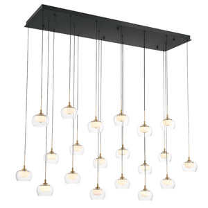 Manarola Rectangular LED Chandelier