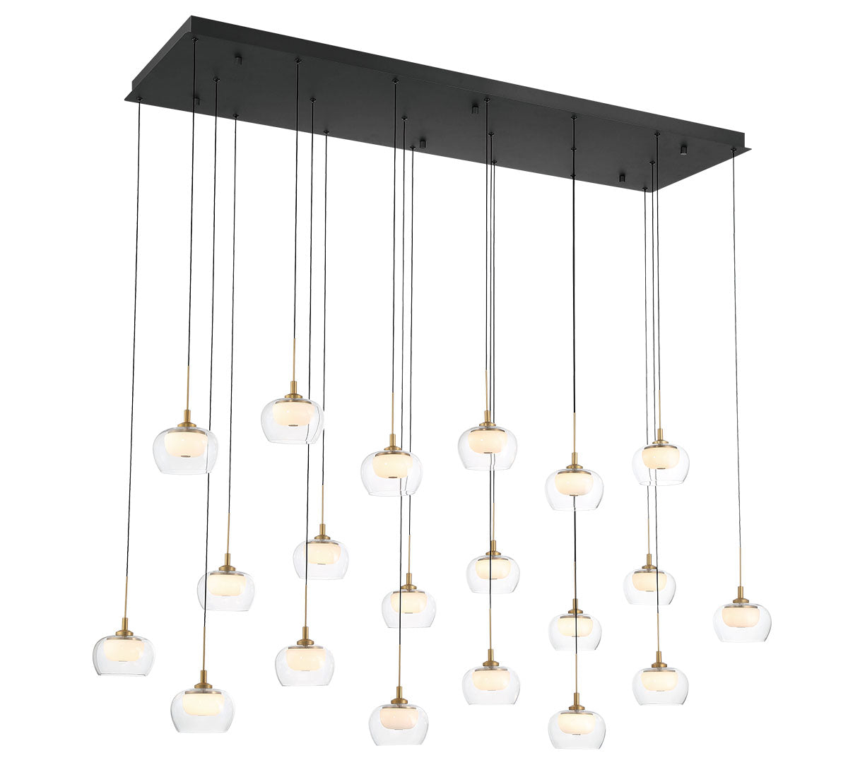 Manarola Rectangular LED Chandelier