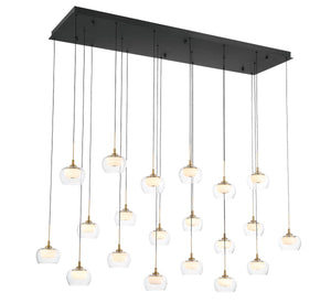 Manarola Rectangular LED Chandelier