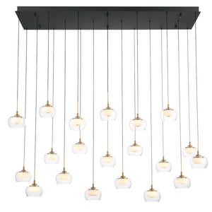 Manarola Rectangular LED Chandelier