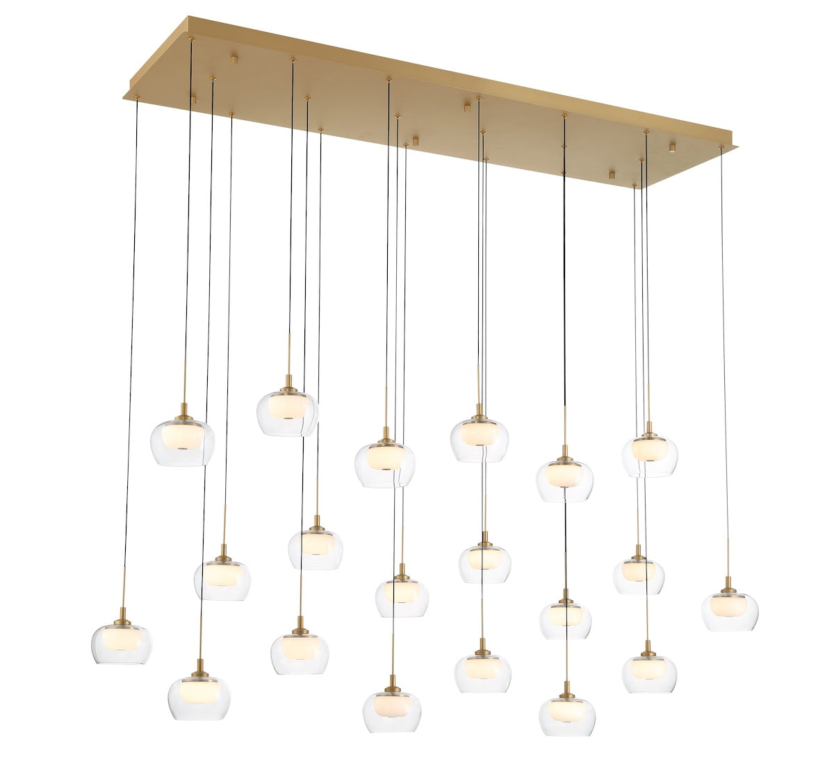 Manarola Rectangular LED Chandelier