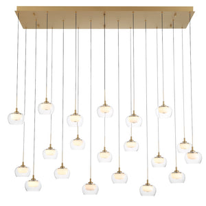 Manarola Rectangular LED Chandelier