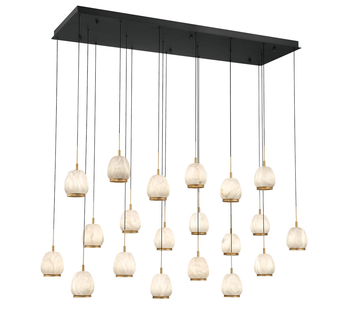 Lucidata Rectangular LED Chandelier