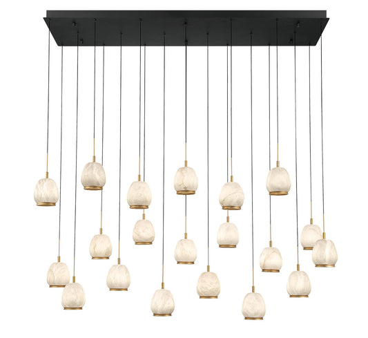 Lucidata Rectangular LED Chandelier