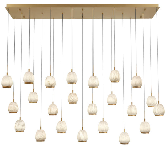 Lucidata Rectangular LED Chandelier