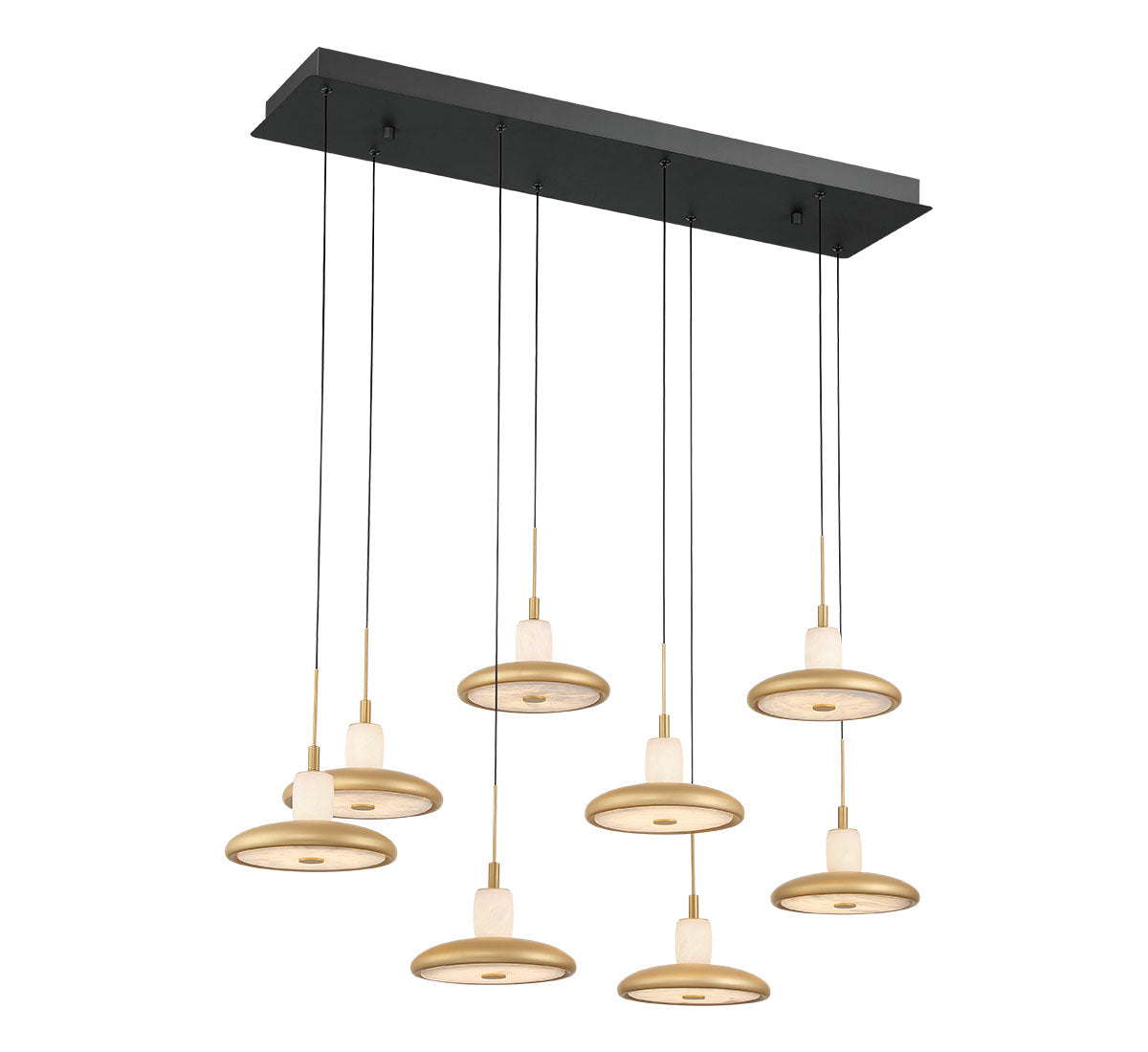 Mantova Rectangular LED Chandelier