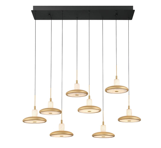 Mantova Rectangular LED Chandelier
