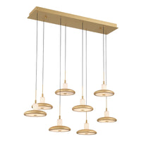 Mantova Rectangular LED Chandelier