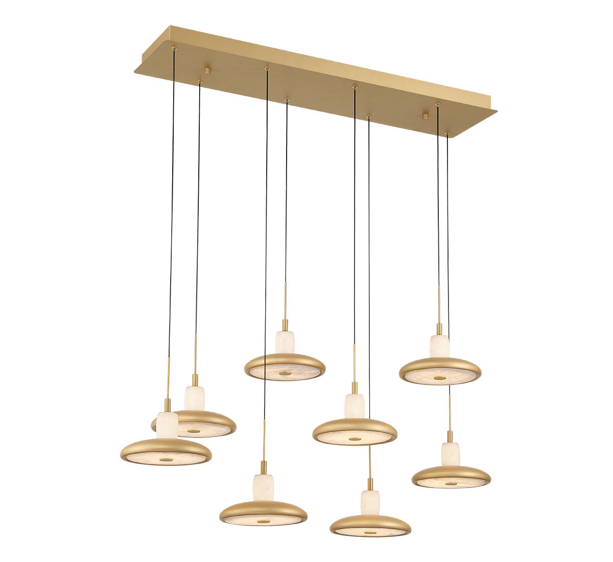 Mantova Rectangular LED Chandelier