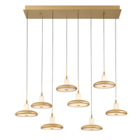Mantova Rectangular LED Chandelier