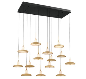 Mantova Rectangular LED Chandelier