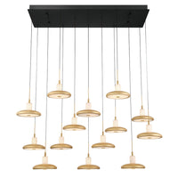 Mantova Rectangular LED Chandelier