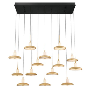 Mantova Rectangular LED Chandelier