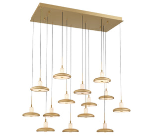 Mantova Rectangular LED Chandelier