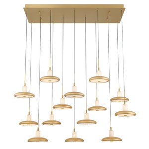 Mantova Rectangular LED Chandelier