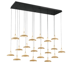 Mantova Rectangular LED Chandelier