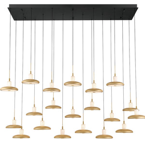 Mantova Rectangular LED Chandelier