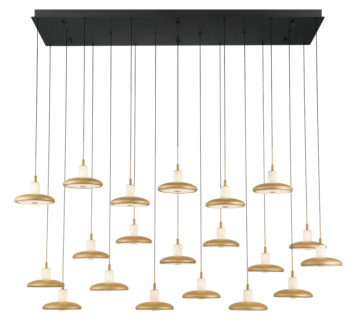Mantova Rectangular LED Chandelier