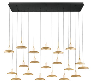 Mantova Rectangular LED Chandelier