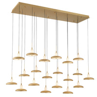 Mantova Rectangular LED Chandelier