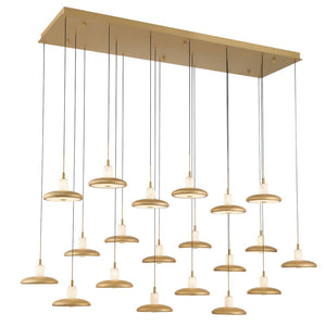 Mantova Rectangular LED Chandelier