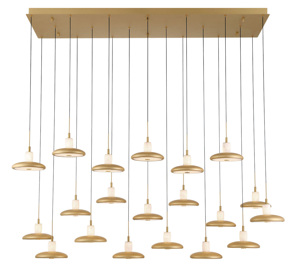 Mantova Rectangular LED Chandelier