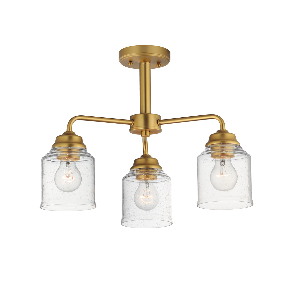 Acadia 3-Light Semi-Flush Mount/Chandelier
