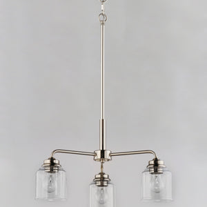 Acadia 3-Light Semi-Flush Mount/Chandelier