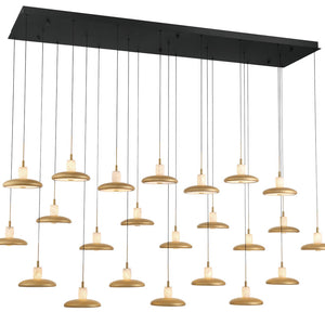 Mantova Rectangular LED Chandelier