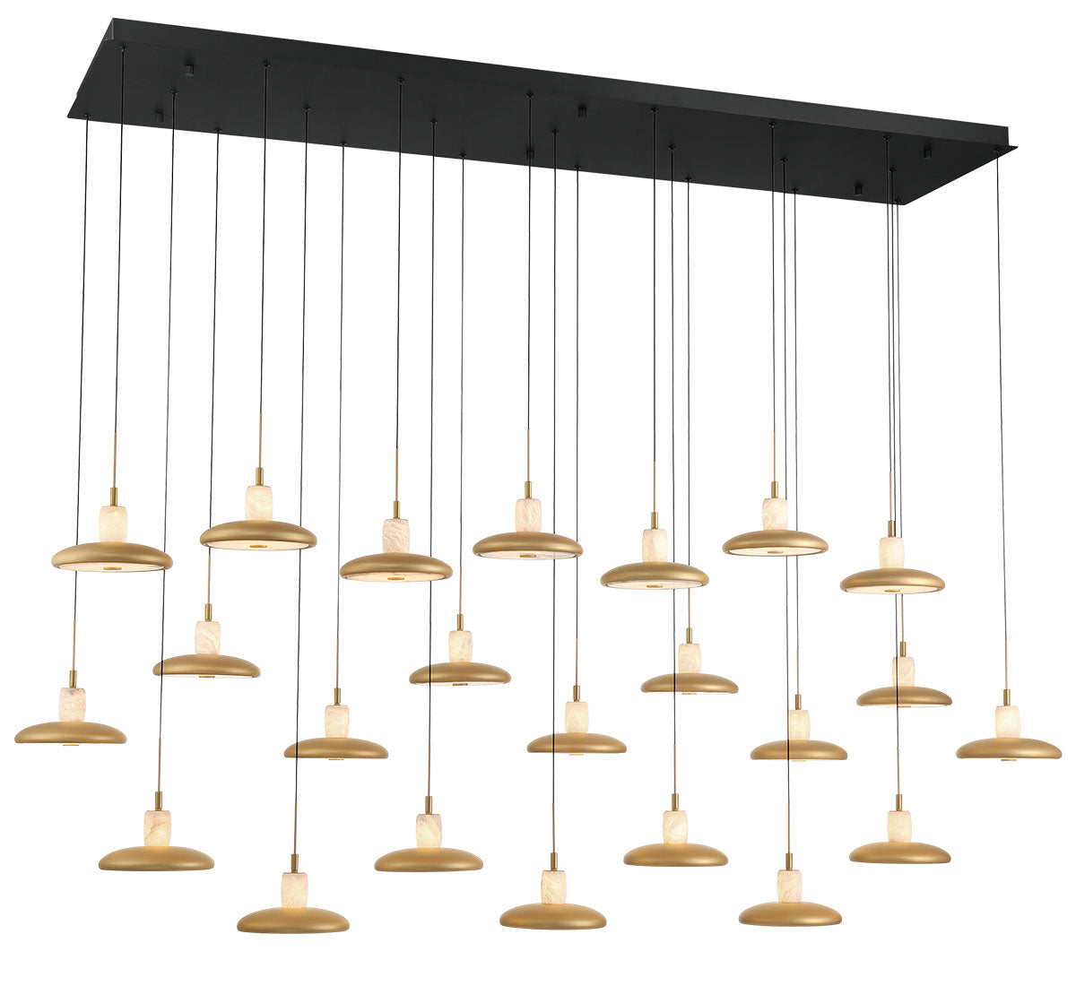Mantova Rectangular LED Chandelier