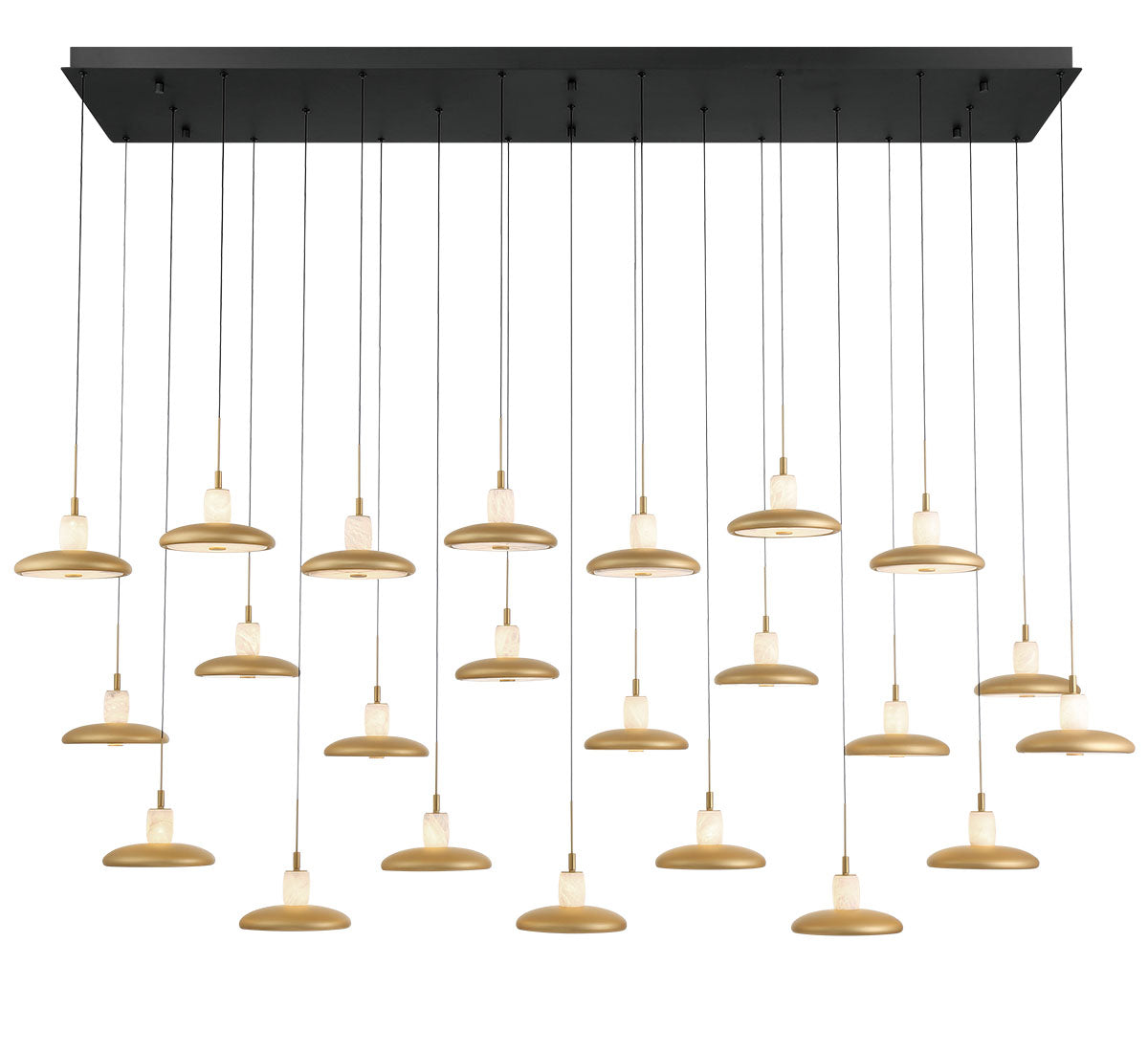 Mantova Rectangular LED Chandelier