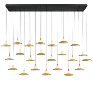 Mantova Rectangular LED Chandelier