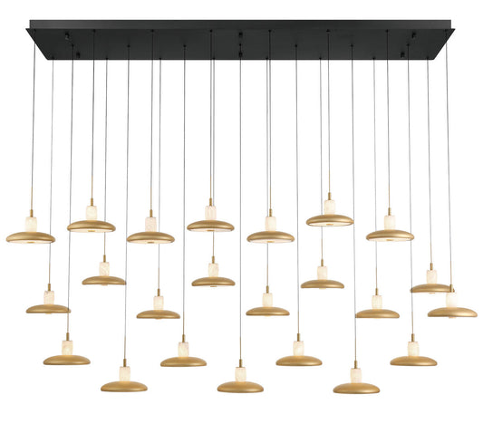 Mantova Rectangular LED Chandelier