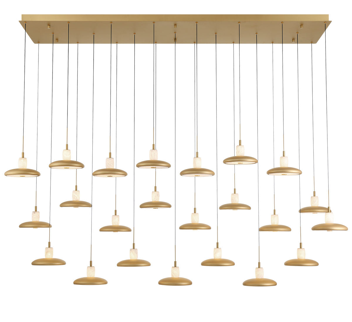 Mantova Rectangular LED Chandelier