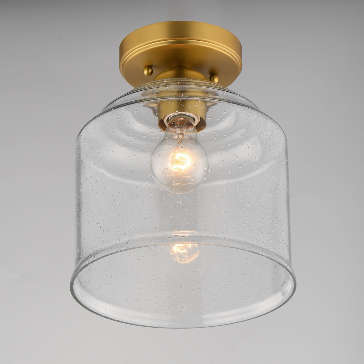 Acadia 1-Light Semi-Flush Mount