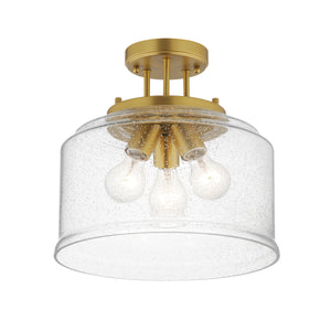 Acadia 3-Light Semi-Flush Mount
