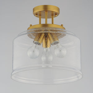 Acadia 3-Light Semi-Flush Mount