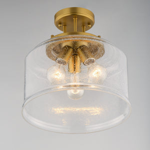 Acadia 3-Light Semi-Flush Mount