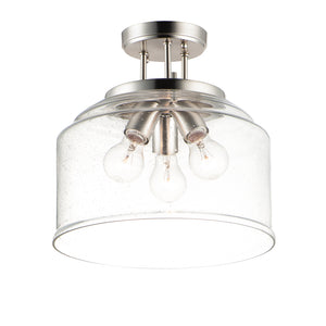 Acadia 3-Light Semi-Flush Mount