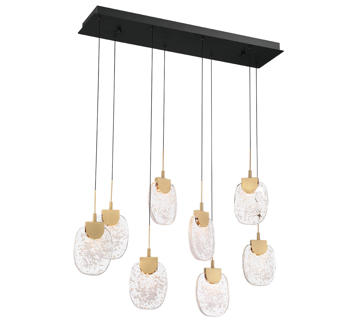 Castelo Rectangular LED Chandelier