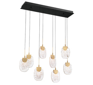 Castelo Rectangular LED Chandelier