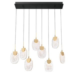 Castelo Rectangular LED Chandelier