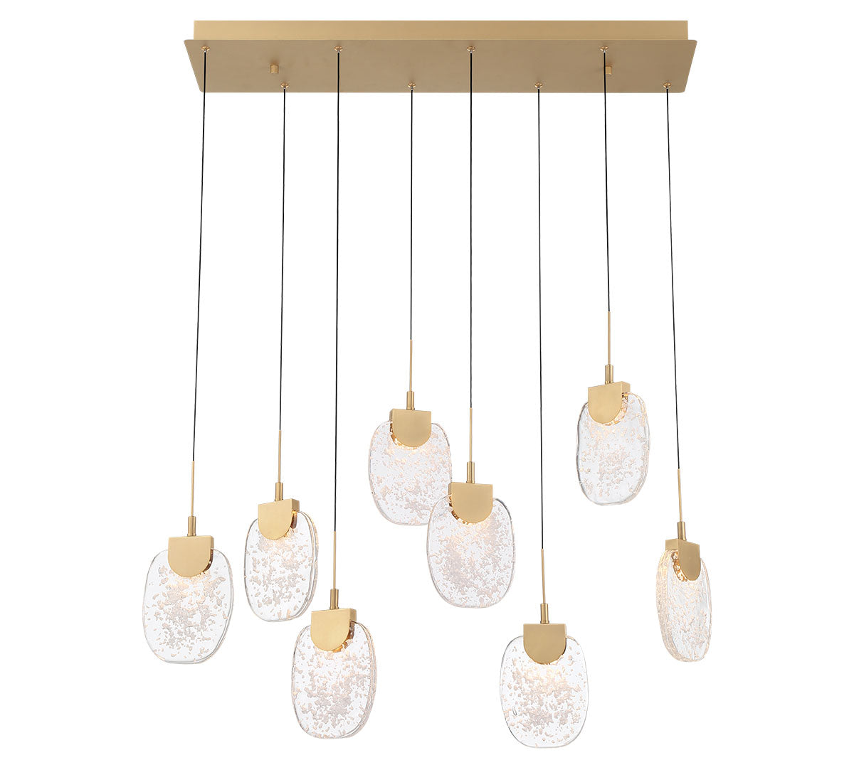 Castelo Rectangular LED Chandelier