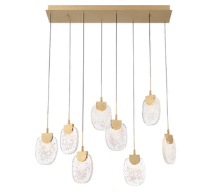 Castelo Rectangular LED Chandelier