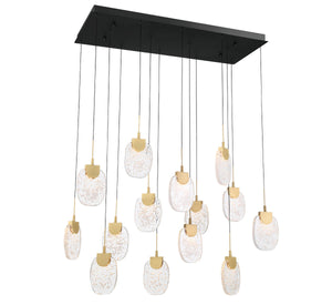 Castelo Rectangular LED Chandelier