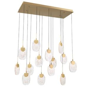 Castelo Rectangular LED Chandelier