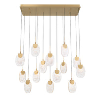 Castelo Rectangular LED Chandelier